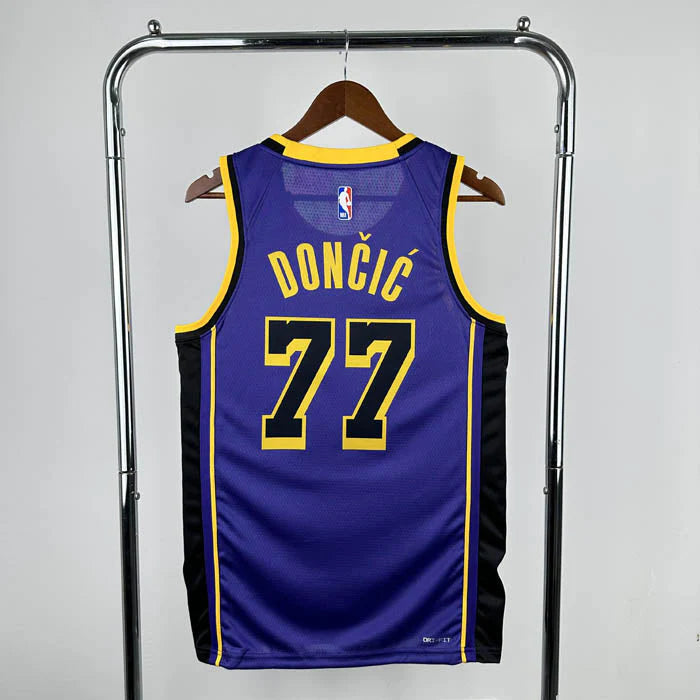 Luka Dončić Los Angeles Lakers Jersey – Icon Edition 24/25 (Purple)