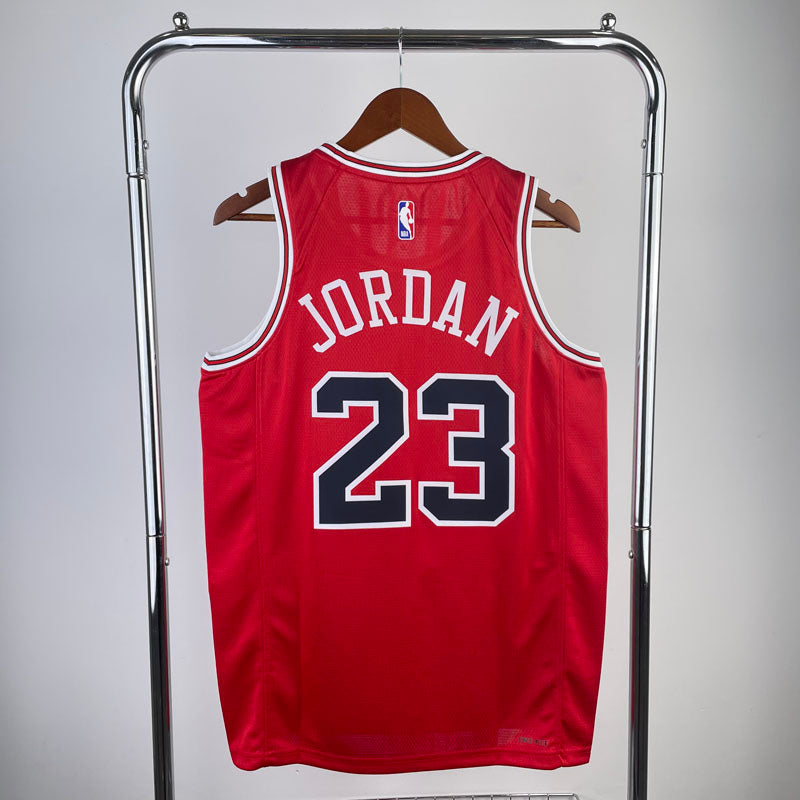 Michael Jordan Chicago Bulls Icon Edition Jersey – Red