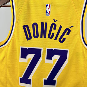 Luka Dončić Los Angeles Lakers Jersey – Icon Edition 24/25 (Gold)