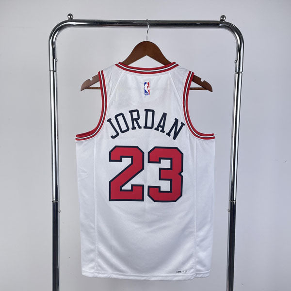 Michael Jordan Chicago Bulls Association Edition Jersey – White