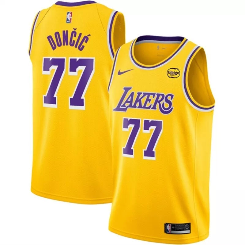 Luka Dončić Los Angeles Lakers Jersey – Icon Edition 24/25 (Gold)